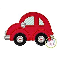 Basic Car Applique | Machine Embroidery Designs by JuJu