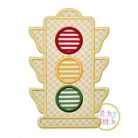 Basic Traffic Light Applique | Machine Embroidery Designs by JuJu