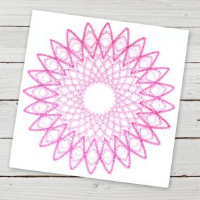 Belle Mandala | Machine Embroidery Designs by JuJu