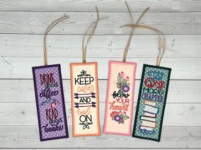 ITH Bookmarks Set 5 | Machine Embroidery Designs by JuJu