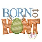 Born to Hunt Applique | Machine Embroidery Designs by JuJu