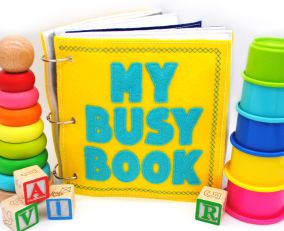 Busy Book Covers 1 | Machine Embroidery Designs by JuJu