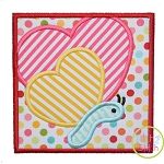 Butterfly Heart Box Applique | Machine Embroidery Designs by JuJu