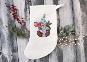 Gnome Candy Cane | Machine Embroidery Designs by JuJu