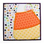 Candy Corn Box Applique | Machine Embroidery Designs by JuJu