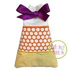 ITH Candy Corn Treat Bag | Machine Embroidery Designs by JuJu