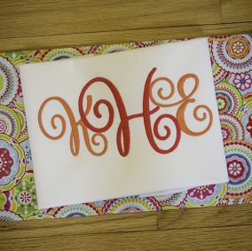Carried Away Monogram Machine Embroidery Designs by JuJu