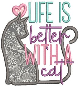 Cat Lovers Word Art 1