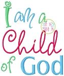 Child of God | Machine Embroidery Designs by JuJu