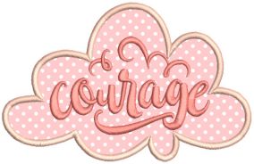 Cloud Nine Words of Inspiration Machine Embroidery Designs by JuJu