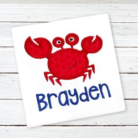 Crab 3 | Machine Embroidery Designs by JuJu