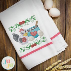 Kitchen Theme 1 - Set 1 Embroidery Set | Machine Embroidery Designs by JuJu