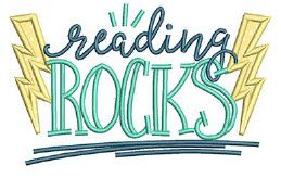 Reading Word Art Set 3 Machine Embroidery Designs by JuJu