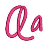 Strawberry Limeade Font Machine Embroidery Designs by JuJu