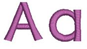 Behind Hazel Eyes Font Machine Embroidery Designs by JuJu