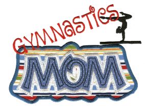 Sports Mom Applique Machine Embroidery Designs by JuJu 