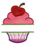 Valentine Split Applique Machine Embroidery Designs by JuJu 
