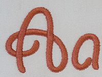 Curly Swirly Embroidery Font Machine Embroidery Designs by JuJu