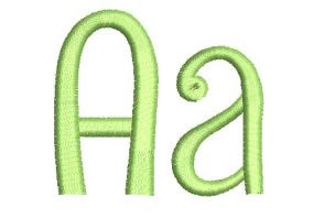 Ruby Embroidery Font Machine Embroidery Designs by JuJu