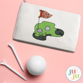                                                                 Golf Sketch Embroidery Set 1| Machine Embroidery Designs by JuJu
                            
                            
