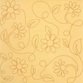 Daisies Quilting Backdrops Design | Machine Embroidery Designs by JuJu