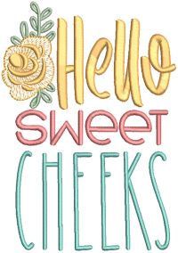 Bathroom Word Art 3 | Machine Embroidery Designs by JuJu