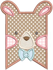 Boy Woodland Animal Flags Machine Embroidery Designs By JuJu