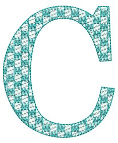 Checkers Alphabet | Machine Embroidery Designs by JuJu	