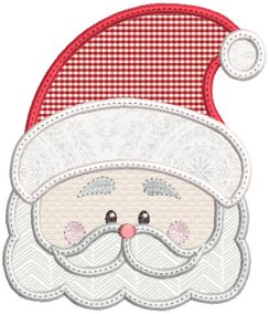 Christmas Peeker Toppers 1 Machine Embroidery Designs by JuJu