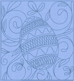 Easter Quilt Blocks 2 Machine Embroidery Designs by JuJu