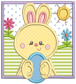 Easter Squares 1 Machine Embroidery Designs By JuJu