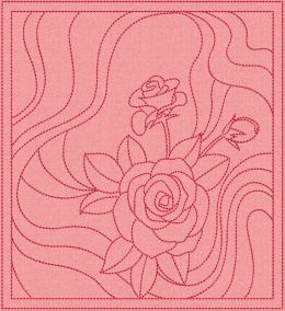 Fancy Flowers Quilt Blocks 1 | Machine Embroidery Designs by JuJu