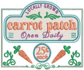 Farm Fresh Easter 3 Machine Embroidery Designs by JuJu
