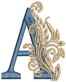 Finesse Monogram | Machine Embroidery Designs by JuJu