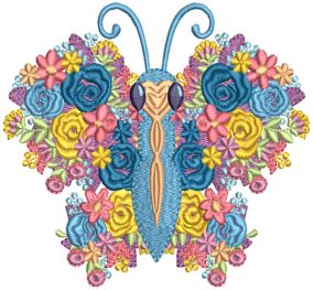 Floral Critters | Machine Embroidery Designs by JuJu