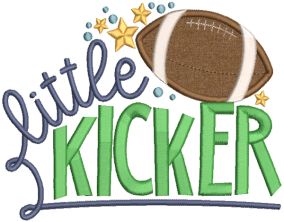 Football Word Art Machine Embroidery Designs By JuJu