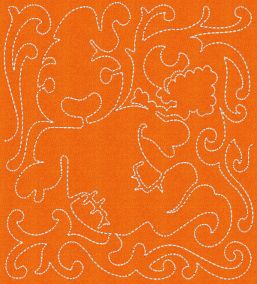 Free Motion Halloween Blocks Machine Embroidery Designs by JuJu
