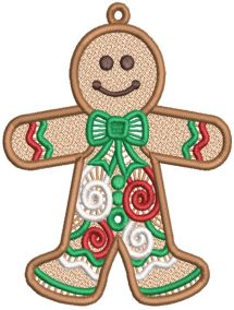 Free Standing Lace Christmas 7 | Machine Embroidery Designs by JuJu