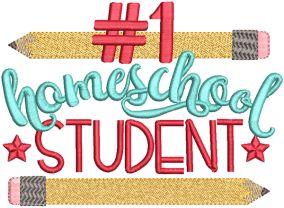 Homeschool Word Art Machine Embroidery Designs By JuJu