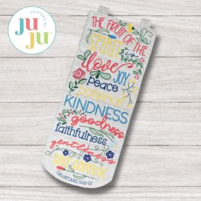 ITH Fruit of The Spirit Wall Hanging | Machine Embroidery Designs by JuJu