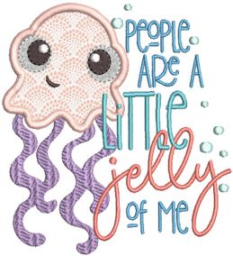 Kids Beach Puns 1 | Machine Embroidery Designs by JuJu