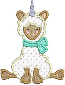 Llamacorns Machine Embroidery Designs By JuJu