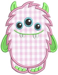 Monster Mash Applique Machine Embroidery Designs by JuJu 