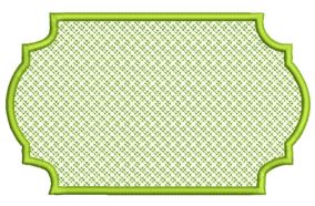 Motif Filled Knockdown Stitch Frames Set 4 Machine Embroidery Designs By JuJu