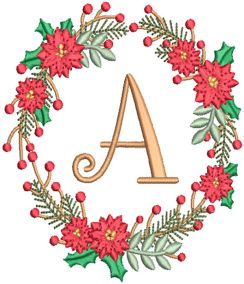 Noelle Monogram | Machine Embroidery Designs by JuJu