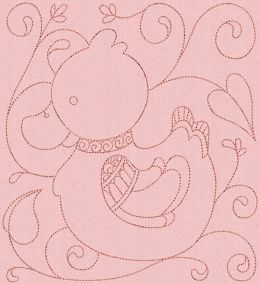 Nursery Quilt Blocks 3 Digital Machine Embroidery Designs by JuJu