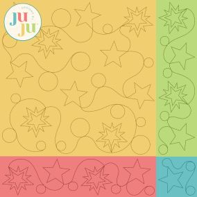 Stars and Circles Quilting Backdrops Design