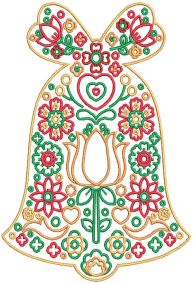 Scandinavian Christmas 3 Digital Embroidery Designs by JuJu