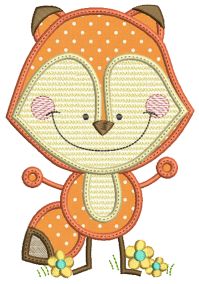 Scribble Critters Applique Machine Embroidery Designs by JuJu