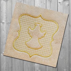Embossed Angel